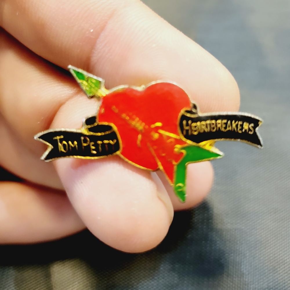 Vintage Tom Petty and the Heartbreakers Pin